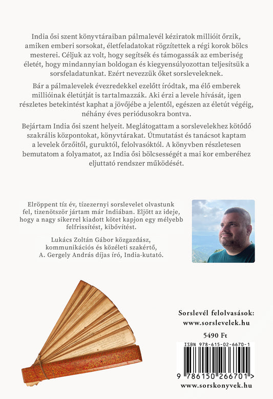 Sorslevelek, az indiai pálmalevelek évezredes bölcsessége - új, bővített kiadás